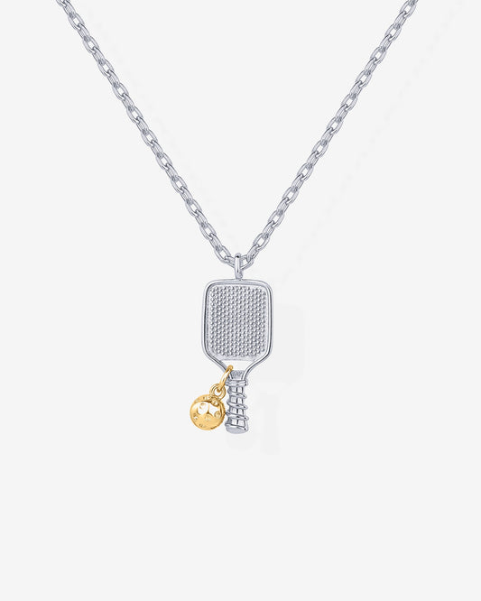 Pickleball Pendant Necklace