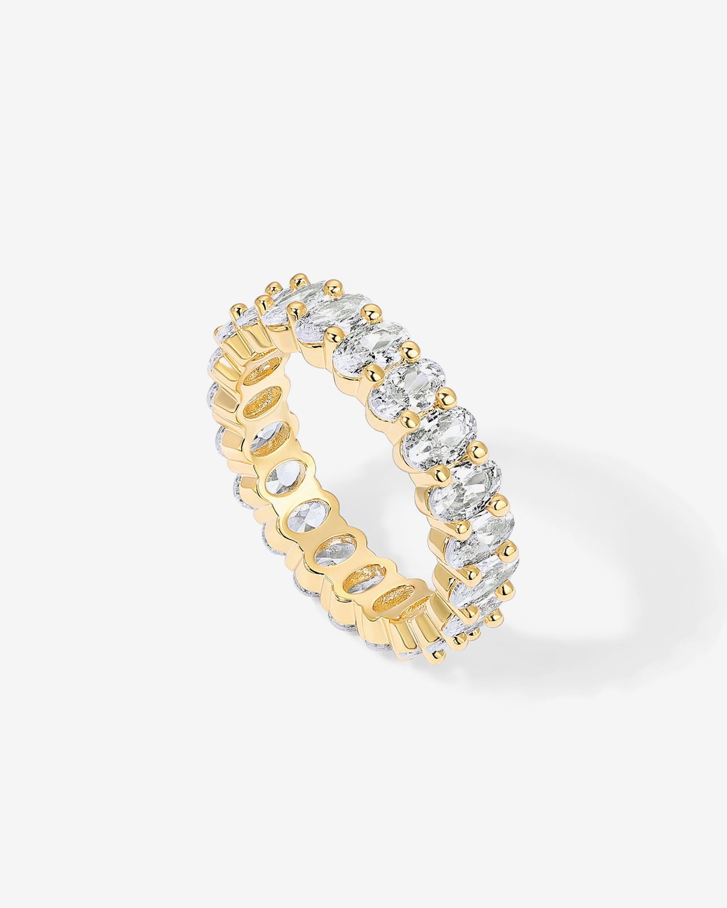 Oval Eternity Band
