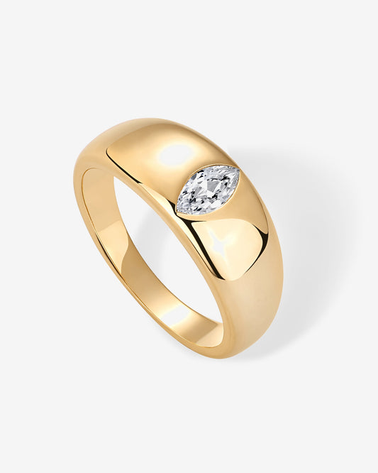 Marquise Chunky Ring