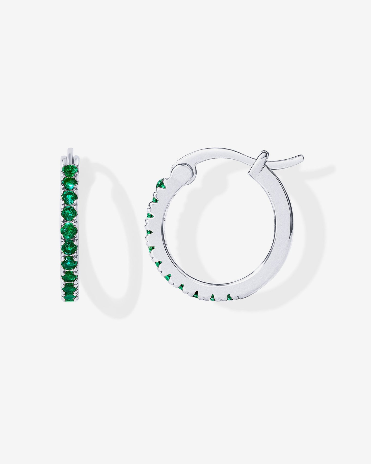 Colored Zia Hoop Earrings