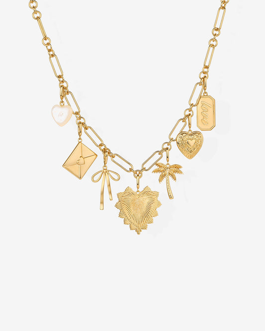 Chunky Charm Necklace