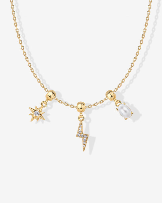 Whimsy Celestial Charm Necklace