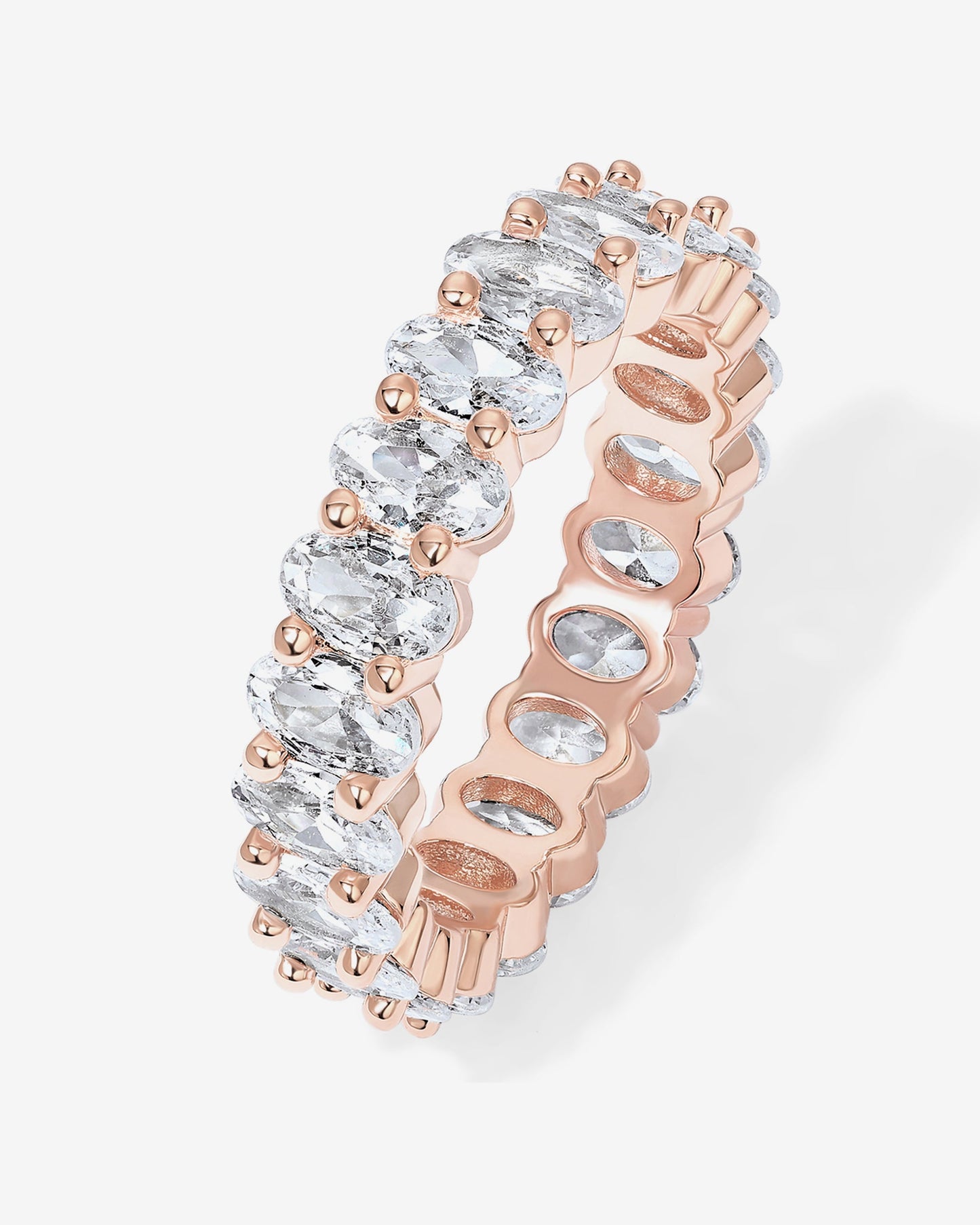 Oval Eternity Band