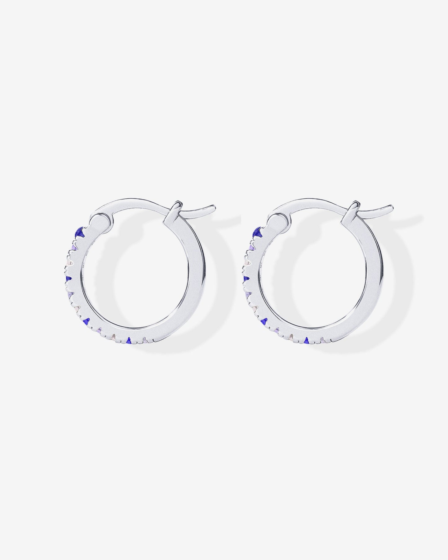 Colored Zia Hoop Earrings