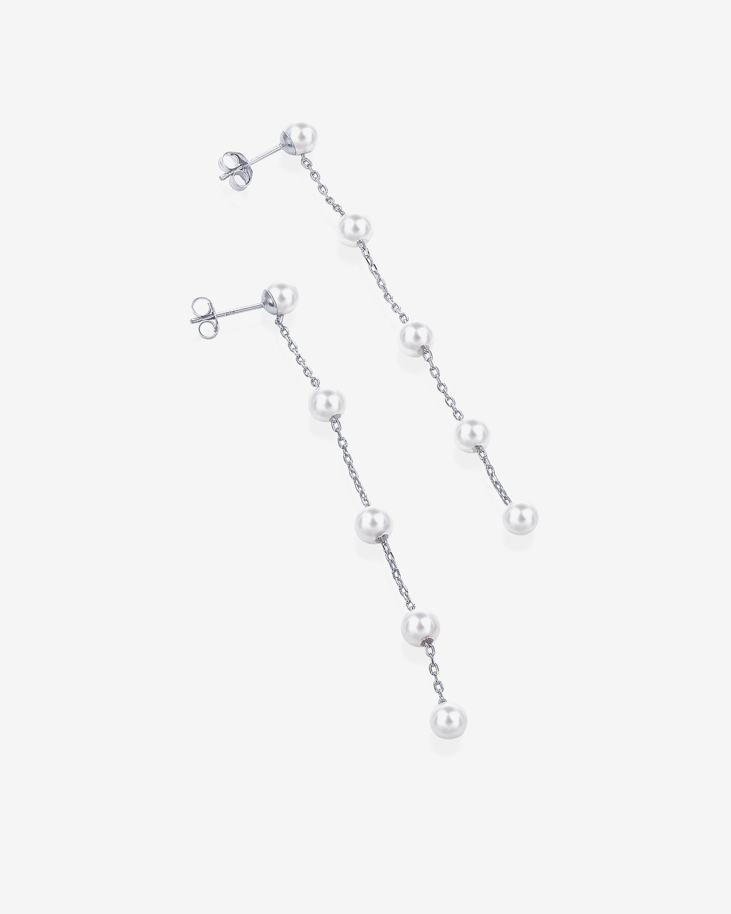 Multi Pearl Drop Earrings