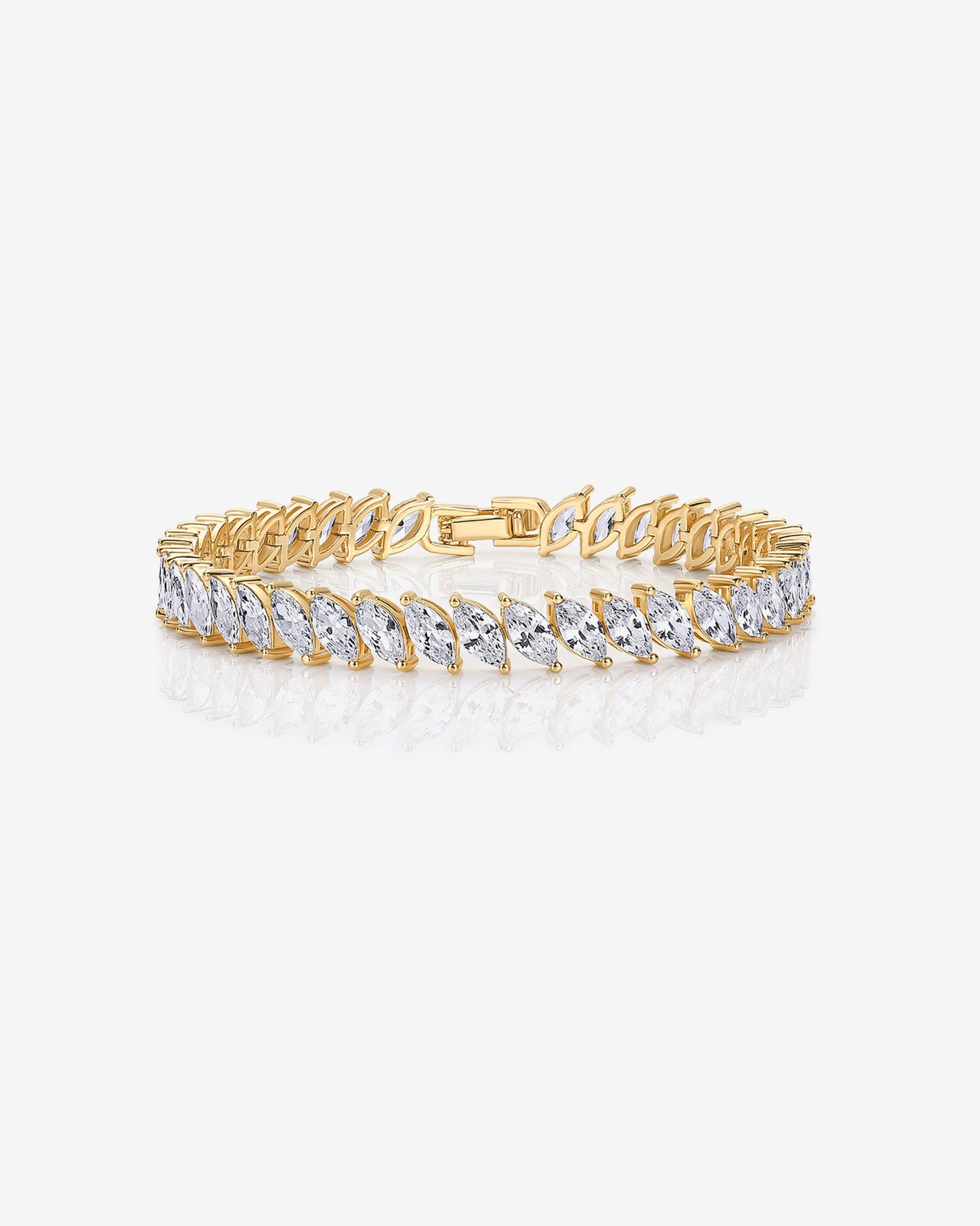 Marquise Cut Tennis Bracelet
