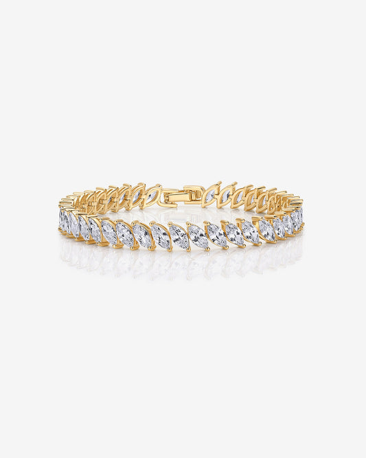 Marquise Cut Tennis Bracelet