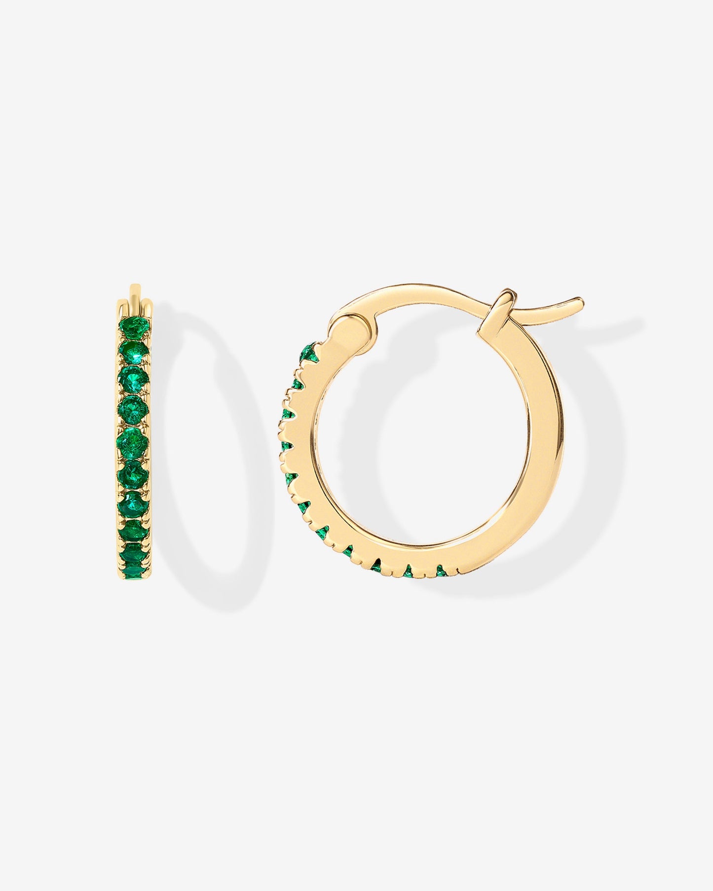 Colored Zia Hoop Earrings