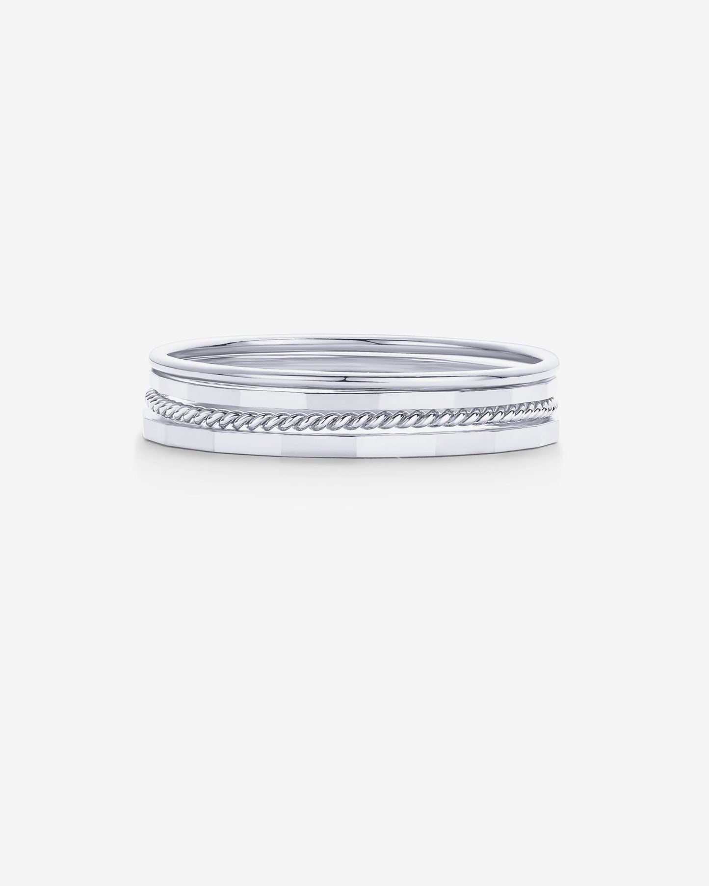 Minimalist Stacking Ring Set
