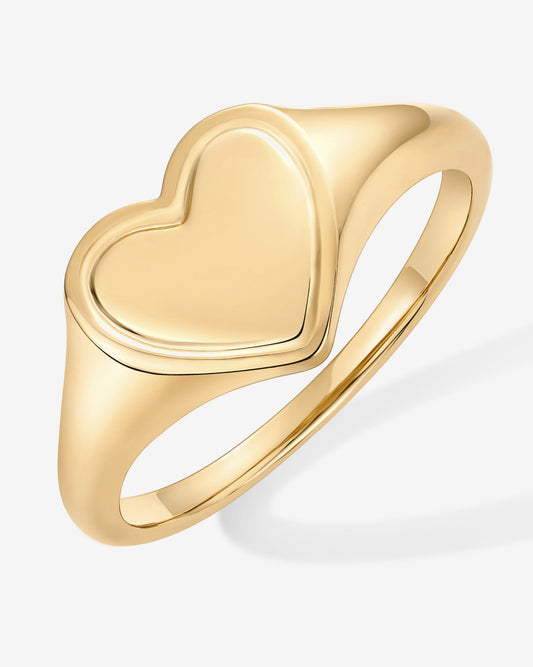 Chunky Heart Statement Ring