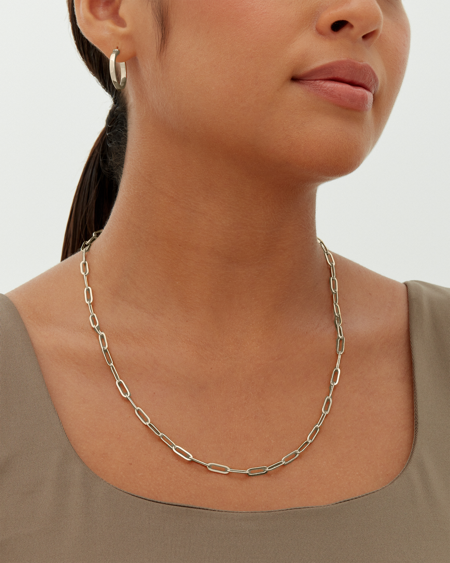 Paperclip Chain Necklace