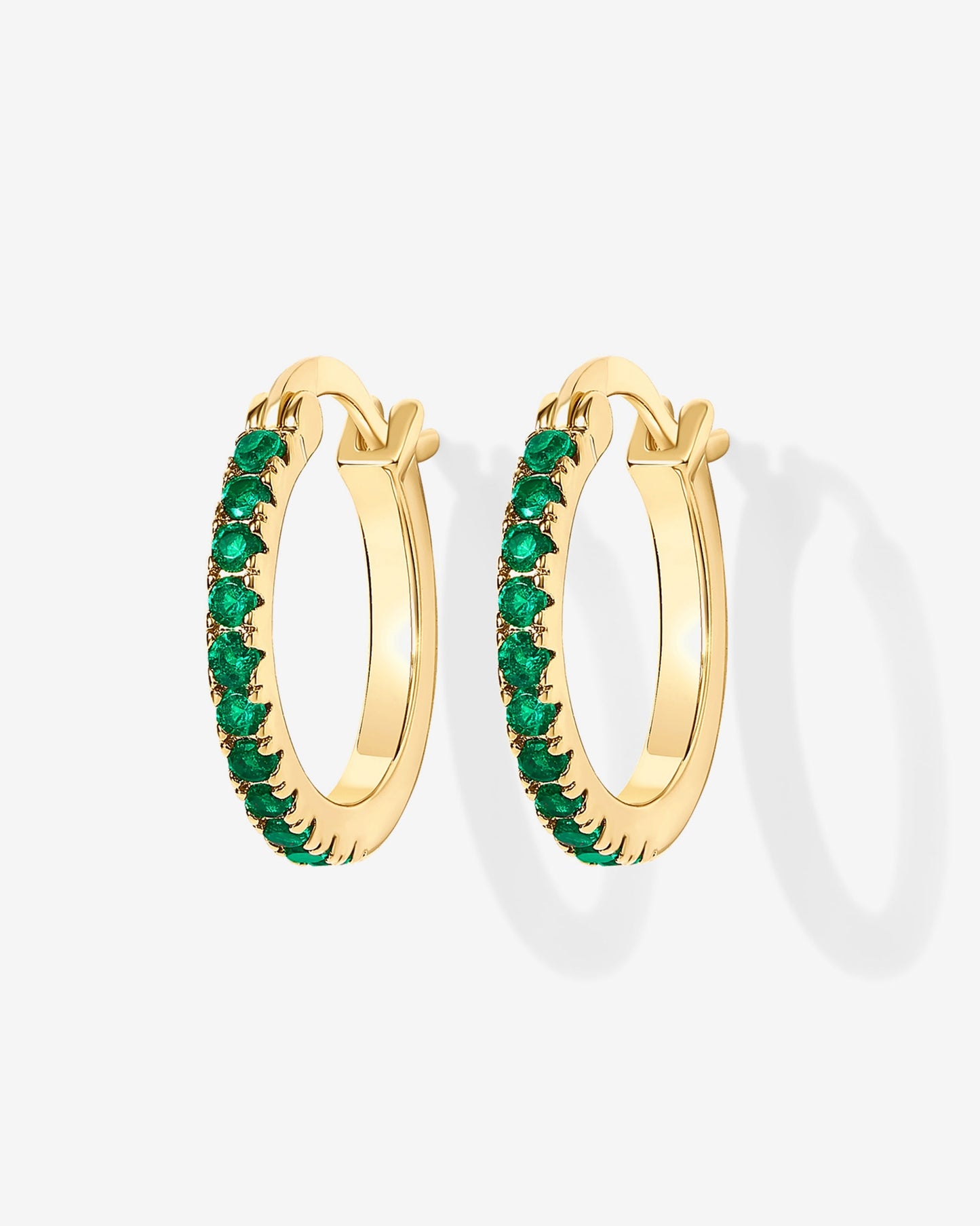 Colored Zia Hoop Earrings