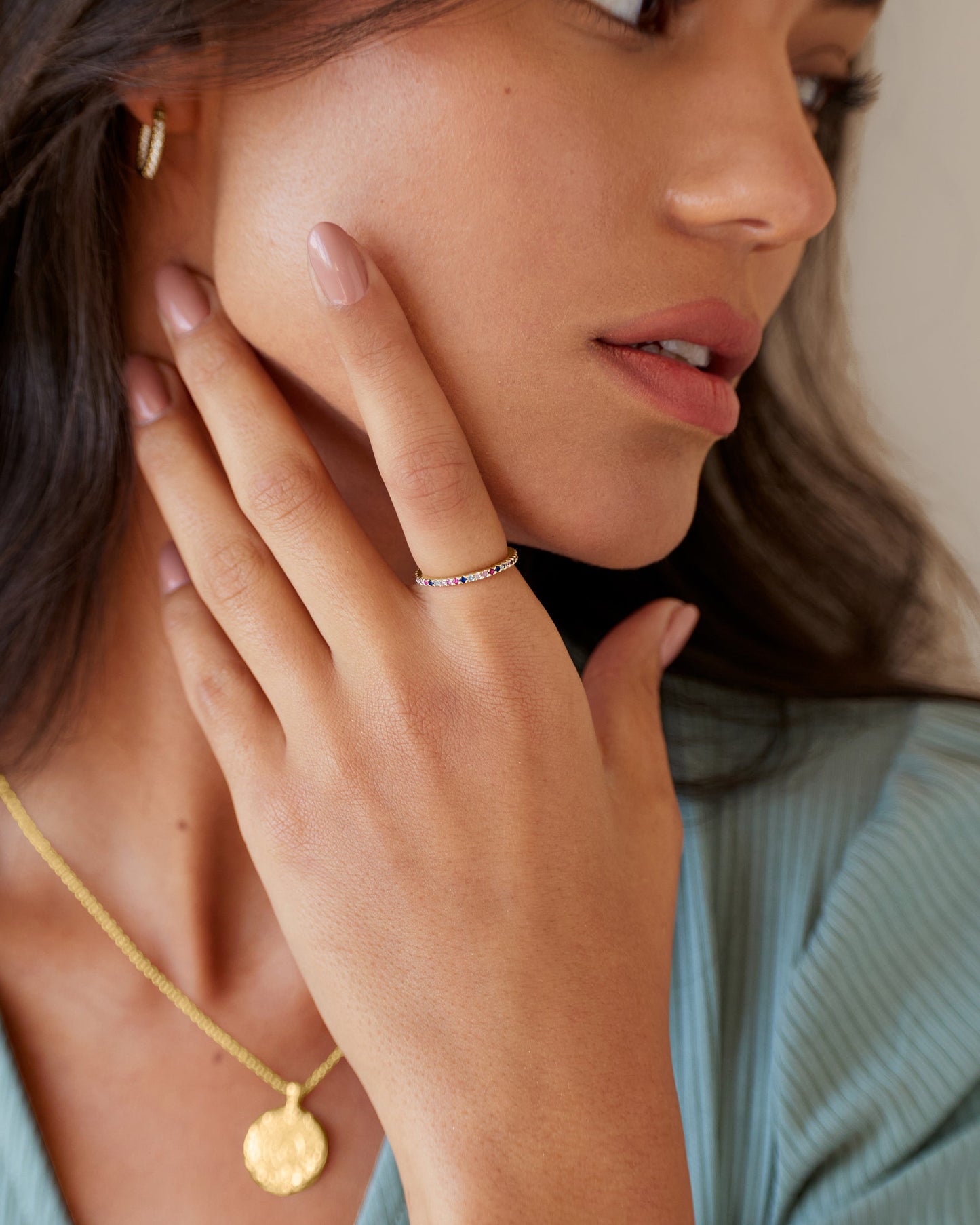 Colored Mila Eternity Band