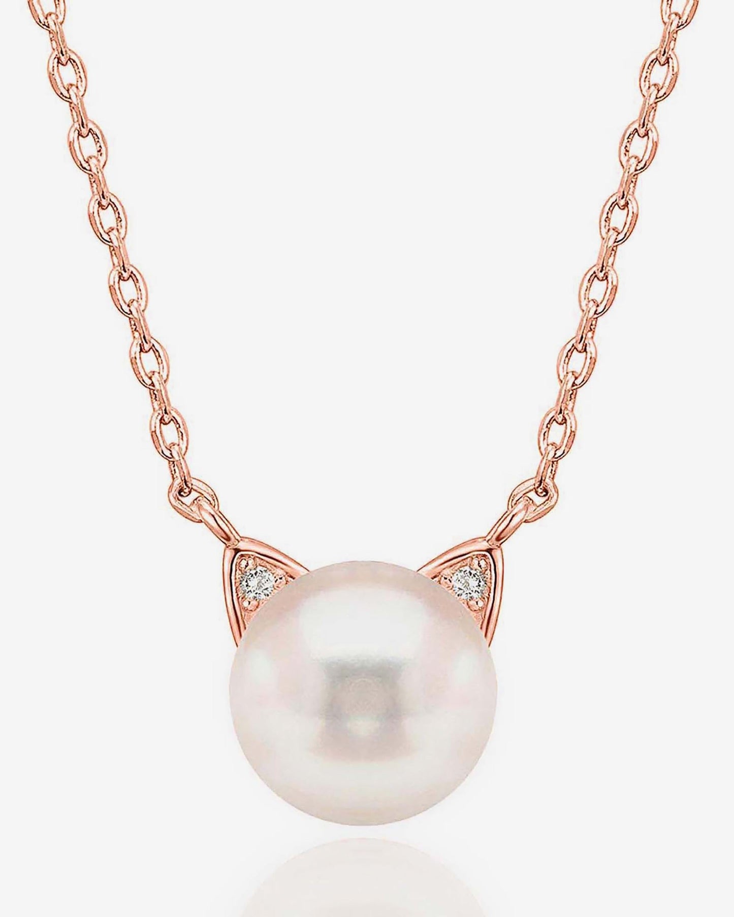 Freshwater Cultured Cat Pearl Necklace