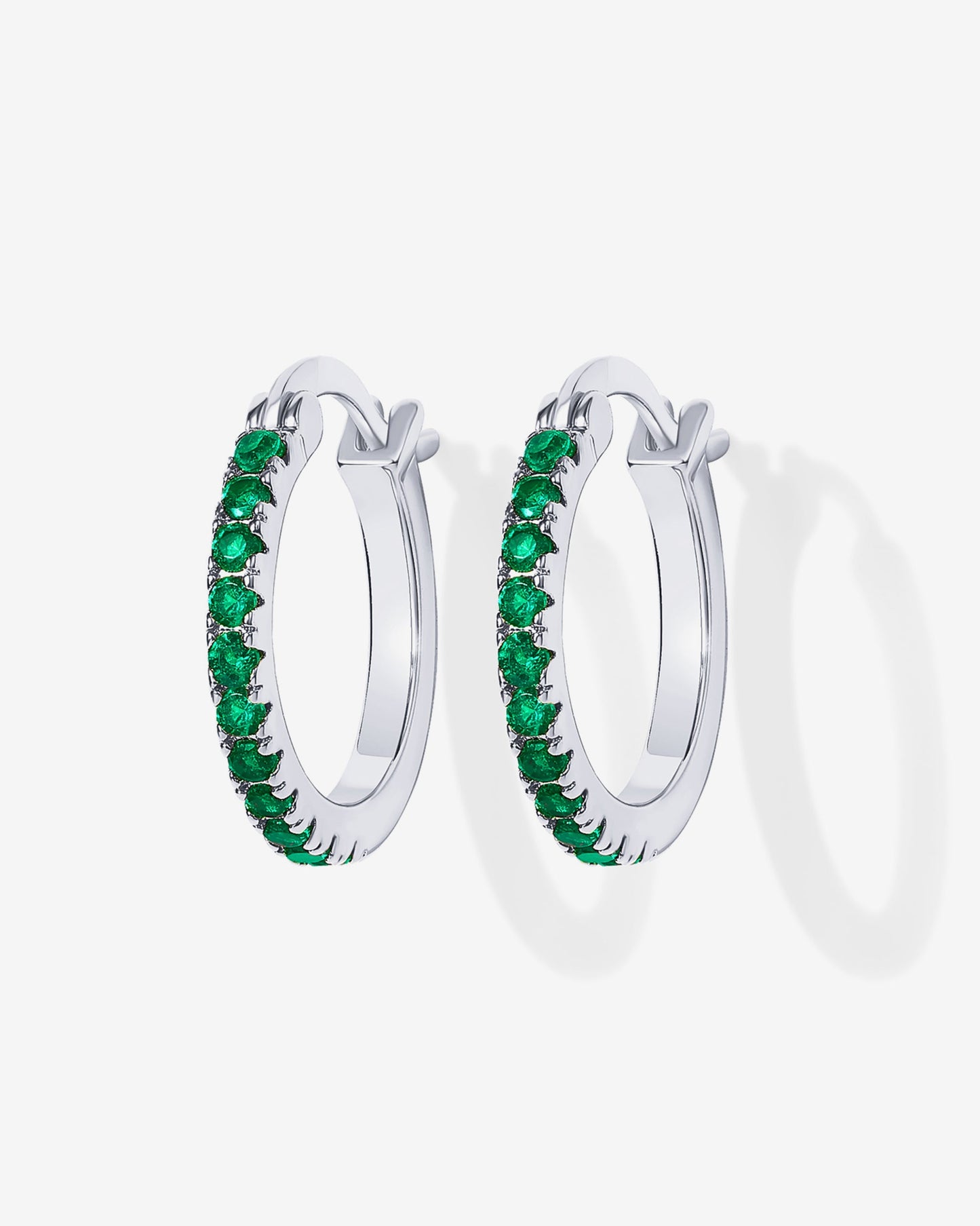 Colored Zia Hoop Earrings