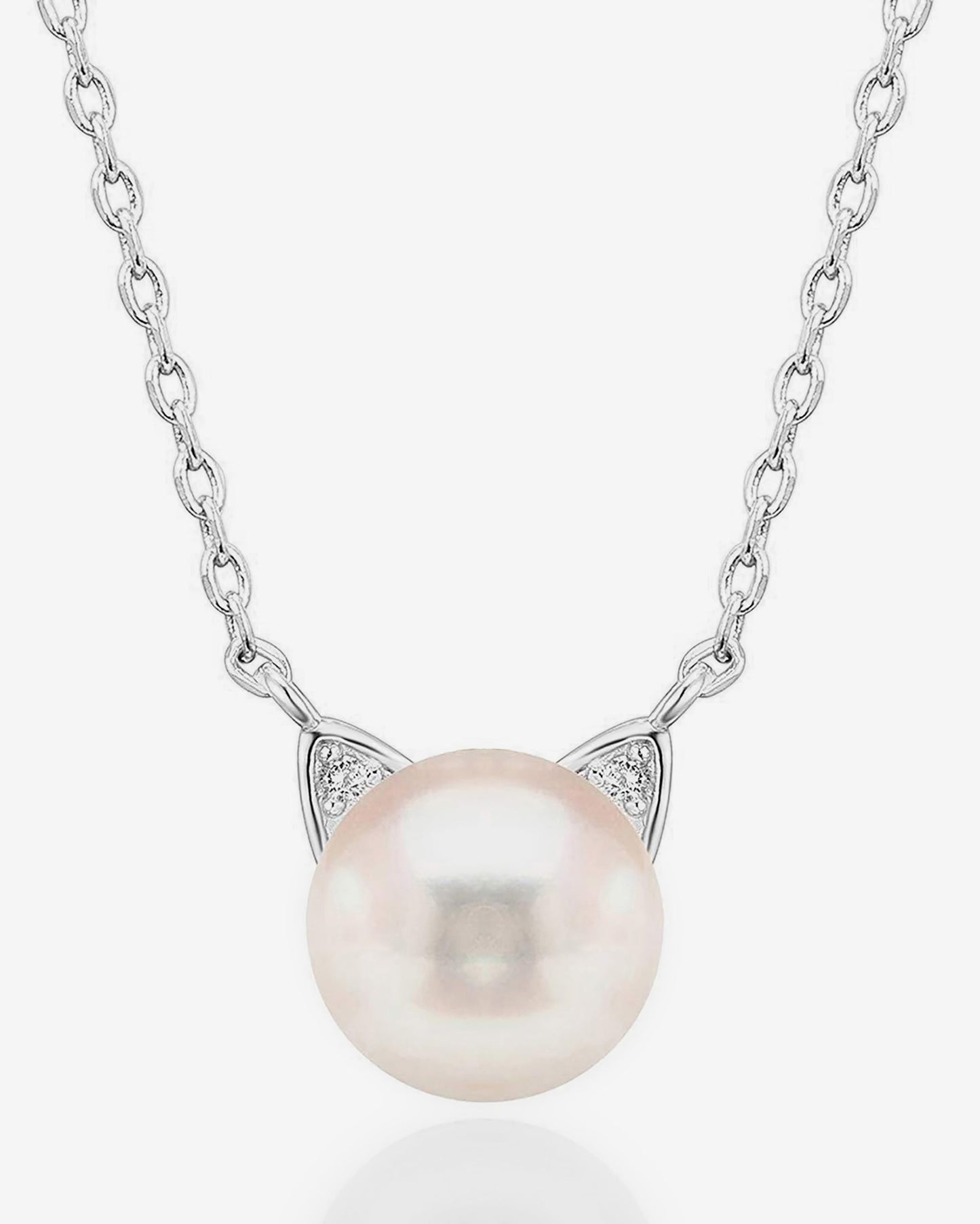 Freshwater Cultured Cat Pearl Necklace