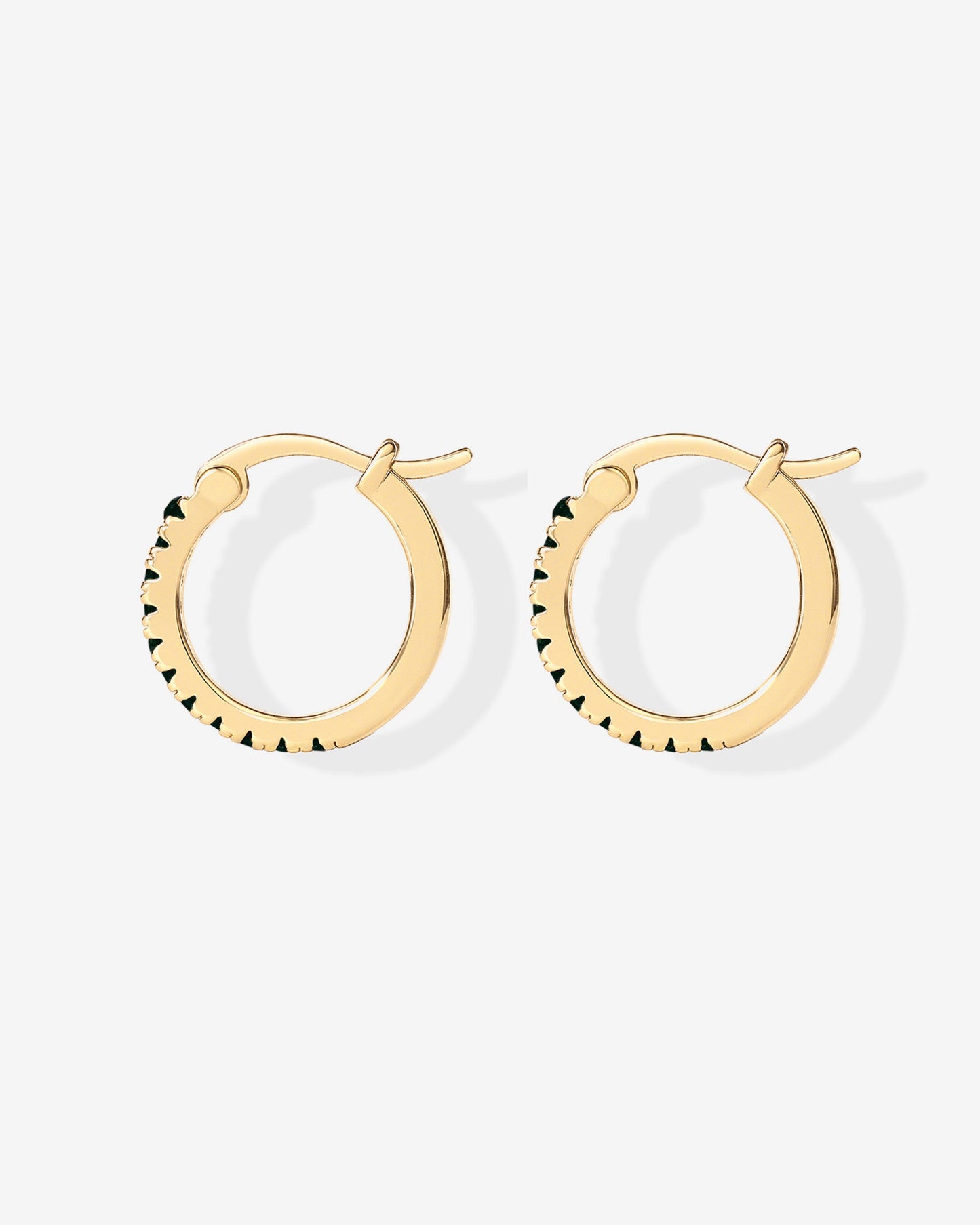 Colored Zia Hoop Earrings