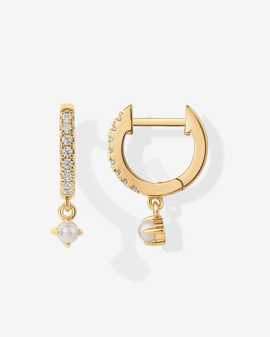 Freshwater Pearl Huggies