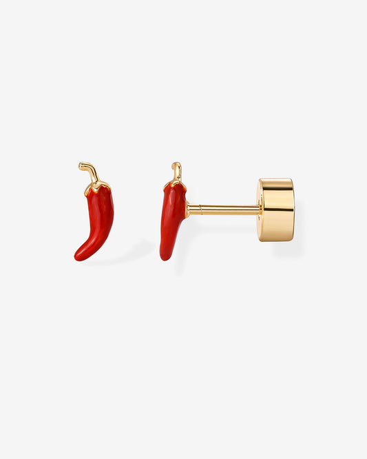 Chili Pepper Studs
