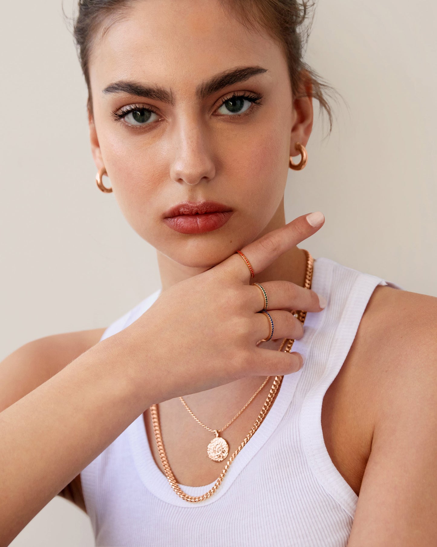 Colored Mila Eternity Band