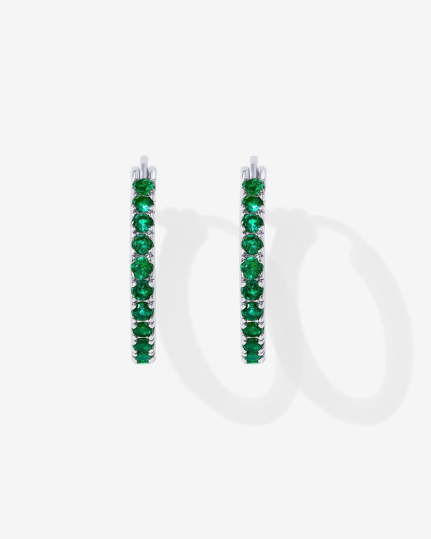 Colored Zia Hoop Earrings